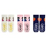 Mini Rodini Cats 3-pack anti-slip socks