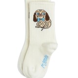 Mini Rodini Dog 1-pack socks off-white