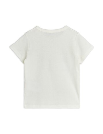 Mini Rodini Minibabies sp ss tee white