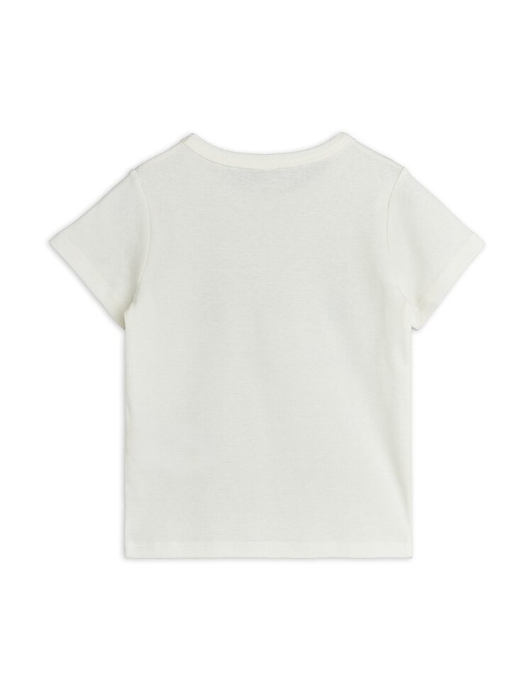 Mini Rodini Minibabies sp ss tee white