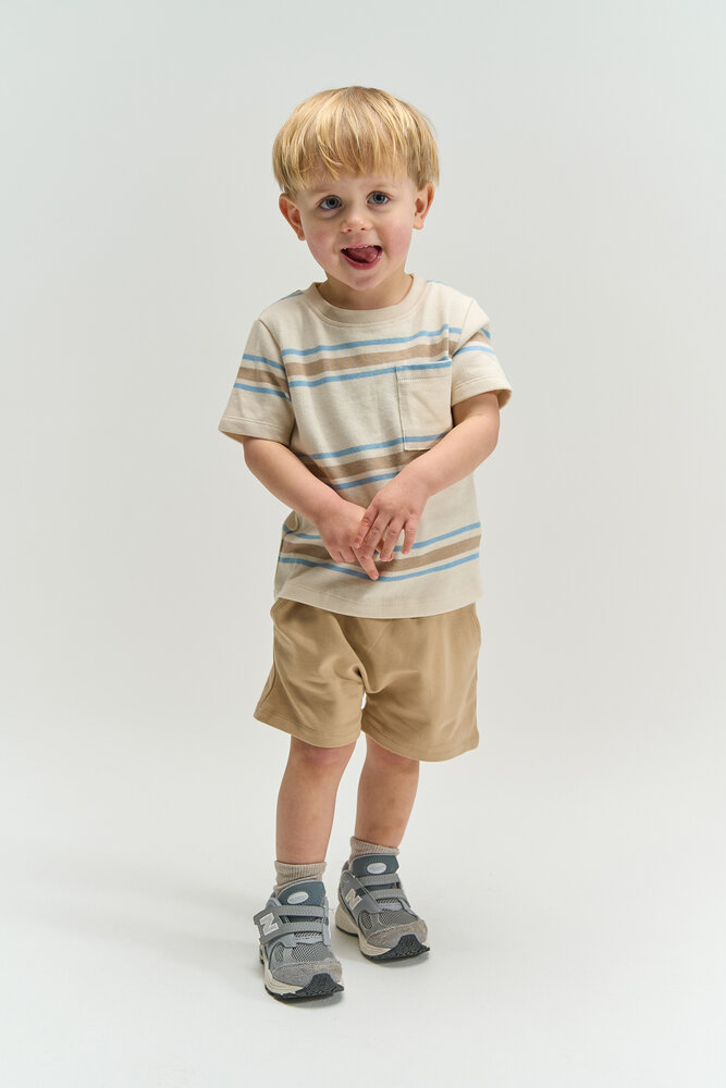 The New TNSTTheodor S_S Tee Multi Striped