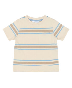 The New TNSTTheodor S_S Tee Multi Striped