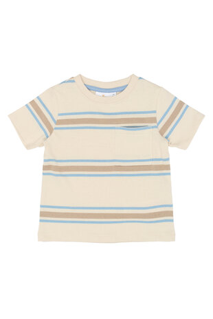 The New TNSTTheodor S_S Tee Multi Striped