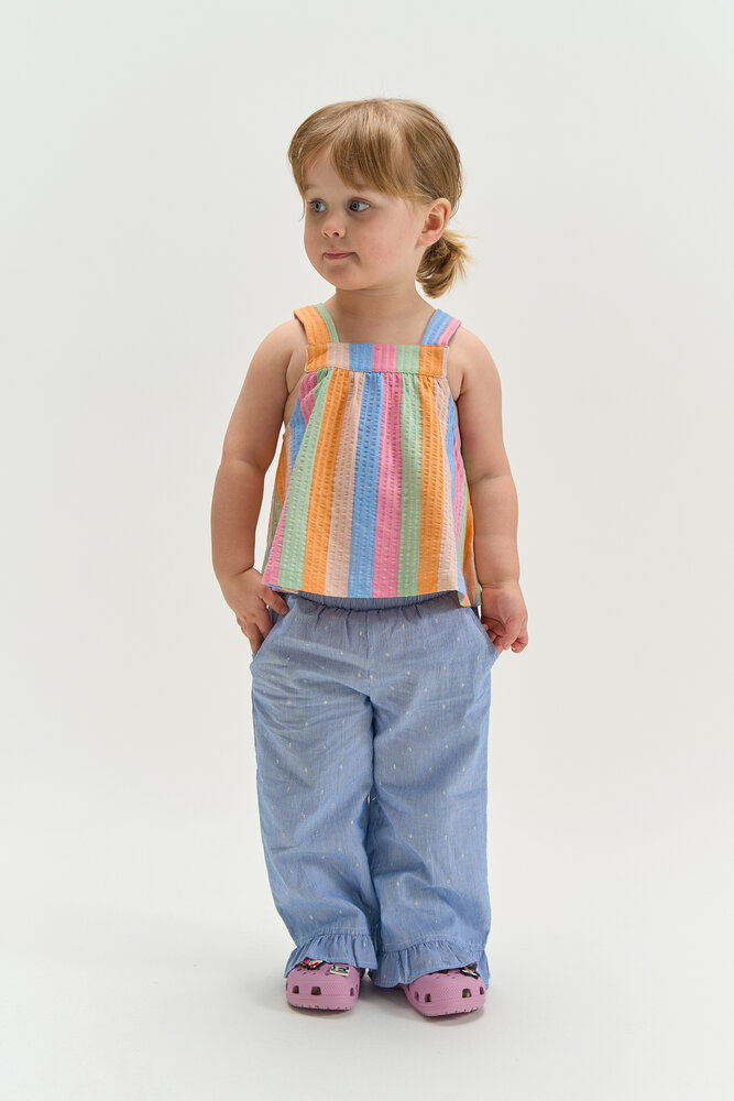The New TNSTTracie Strap Top Multi Stripe