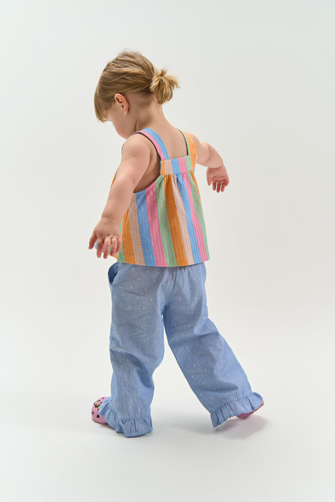 The New TNSTTracie Strap Top Multi Stripe
