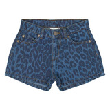 The New TNPrima Regular Fit Denim Shorts Medium Blue Denim AOP