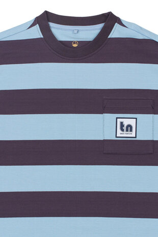 The New TNThomson OS S_S Tee Forever Blue Striped