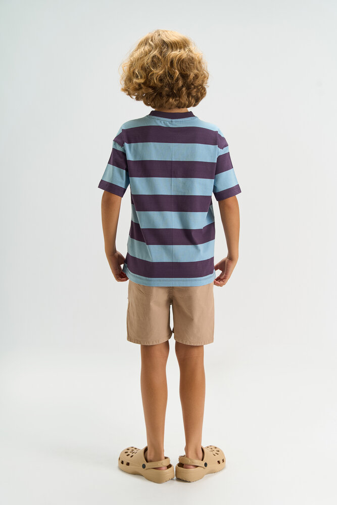 The New TNThomson OS S_S Tee Forever Blue Striped