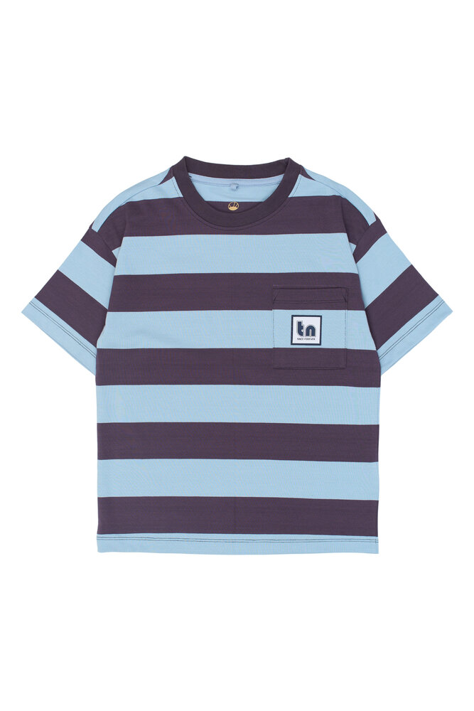 The New TNThomson OS S_S Tee Forever Blue Striped