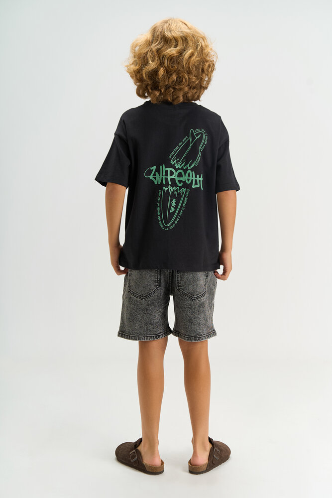 The New TNJosh Denim Shorts LIGHT GREY DENIM