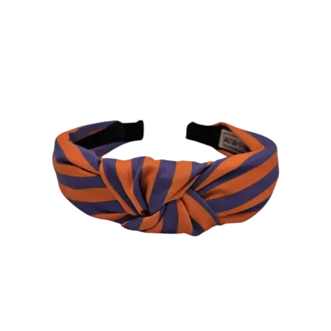 Altijd Knap Haarband Sunny Stripes Paars Oranje Altijd Knap Haarband Sunny Stripes Paars Oranje