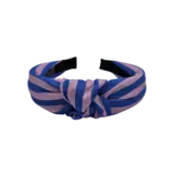 Altijd Knap Haarband Sunny Stripes Blauw Roze