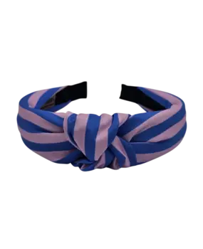 Altijd Knap Haarband Sunny Stripes Blauw Roze