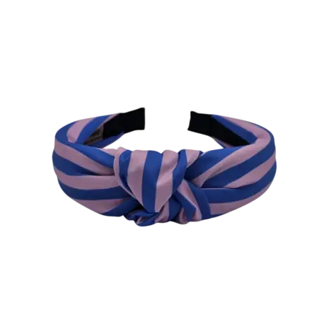 Altijd Knap Haarband Sunny Stripes Blauw Roze Altijd Knap Haarband Sunny Stripes Blauw Roze