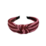 Altijd Knap Haarband Sunny Stripes Rood Roze