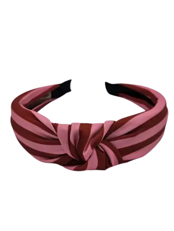 Altijd Knap Haarband Sunny Stripes Rood Roze