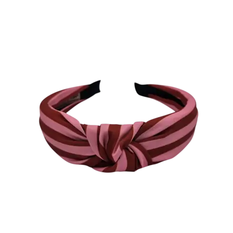 Altijd Knap Haarband Sunny Stripes Rood Roze Altijd Knap Haarband Sunny Stripes Rood Roze