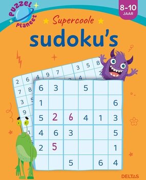 Deltas Puzzelplaneet - Supercoole sudoku's (8-10 jaar)