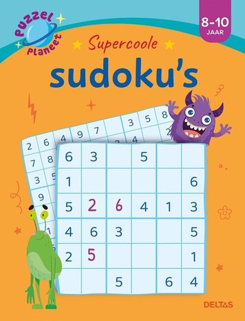 Deltas Puzzelplaneet - Supercoole sudoku's (8-10 jaar) Deltas Puzzelplaneet - Supercoole sudoku's (8-10 jaar)