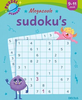 Deltas Puzzelplaneet - Megacoole sudoku's (9-11 jaar)