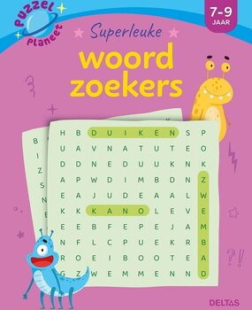 Deltas Puzzelplaneet - Superleuke woordzoekers (7-9 jaar)