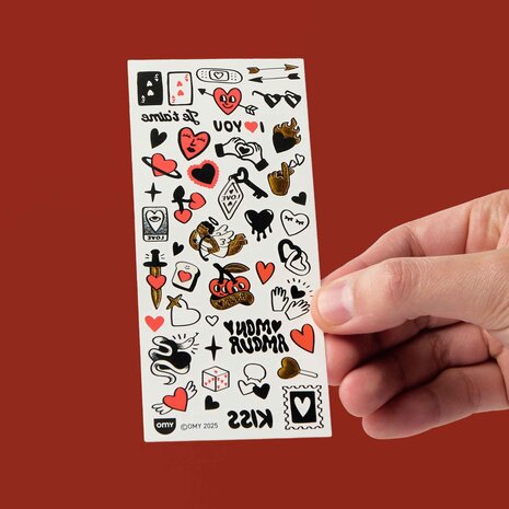 OMY Flash Tattoo - Crazy in Love OMY Flash Tattoo - Crazy in Love