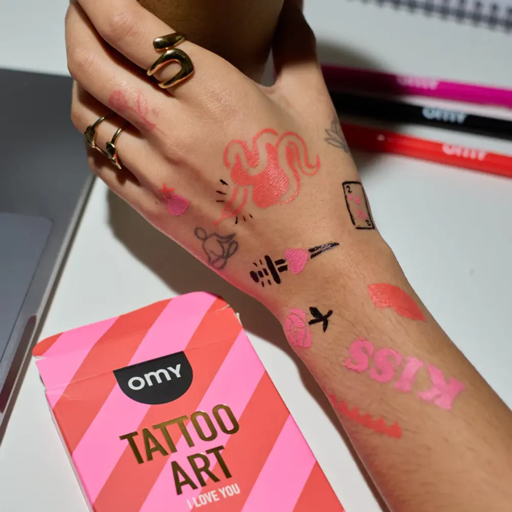 OMY Tattoo Art - I Love You