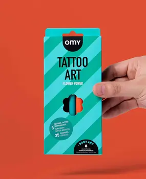 OMY Tattoo Art - Flower Power