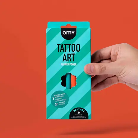 OMY Tattoo Art - Flower Power OMY Tattoo Art - Flower Power