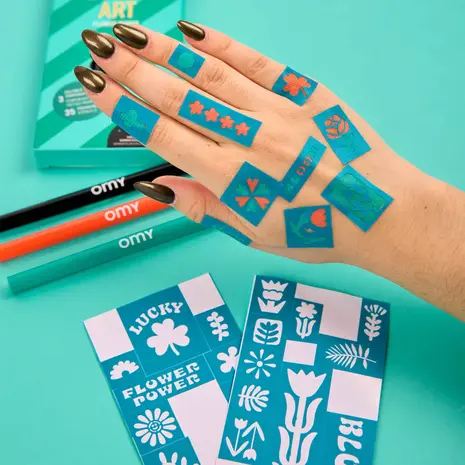 OMY Tattoo Art - Flower Power OMY Tattoo Art - Flower Power
