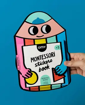 OMY Montessori Stickerboek - Vormen