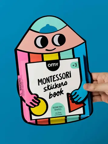 OMY Montessori Stickerboek - Vormen
