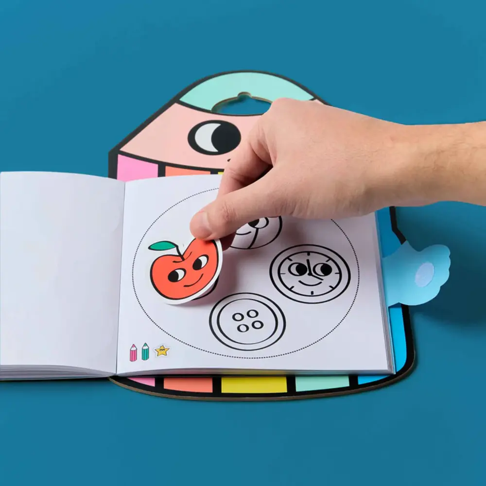 OMY Montessori Stickerboek - Vormen OMY Montessori Stickerboek - Vormen