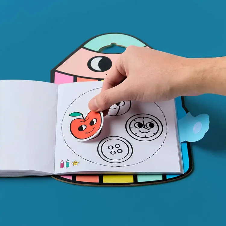 OMY Montessori Stickerboek - Vormen