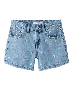 Name It 13229316 NKFBELLA REG DNM SHORTS MULTI HEART
