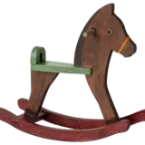 Maileg Rocking Horse Mouse Dark Brown Maileg Rocking Horse Mouse Dark Brown