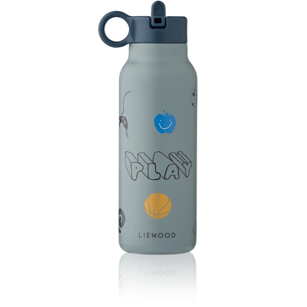 Liewood Falk Water Bottle 350ML Play/ Dusty Peppermint Liewood Falk Water Bottle 350ML Play/ Dusty Peppermint