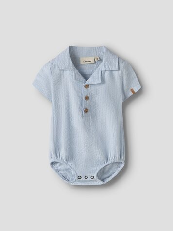 Lil Atelier 13256079 NBMHOMAN MAK SS LOOSE BODY SHIRT LIL Plein Air