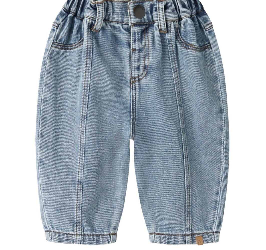 Lil Atelier NBNKAROLE Tapered Jeans Medium Blue Denim Lil Atelier NBNKAROLE Tapered Jeans Medium Blue Denim