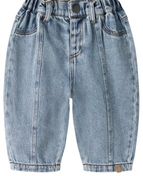 Lil Atelier NBNKAROLE Tapered Jeans Medium Blue Denim