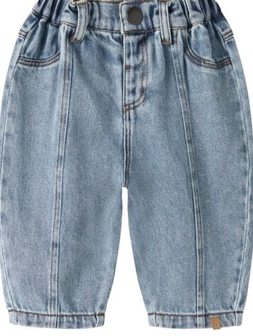 Lil Atelier NBNKAROLE Tapered Jeans Medium Blue Denim