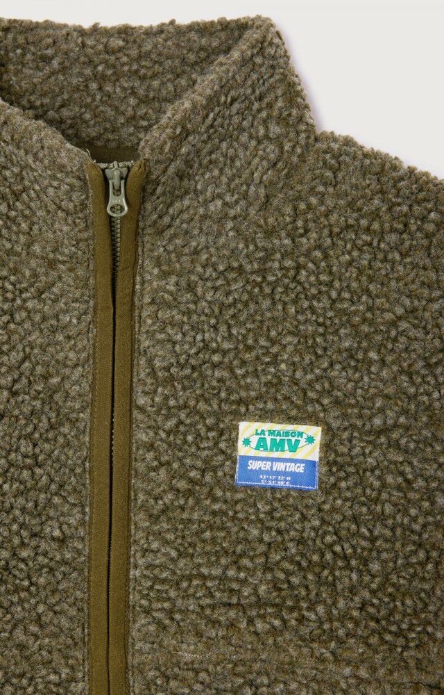 American Vintage Hoktown teddy jas Varan Chine