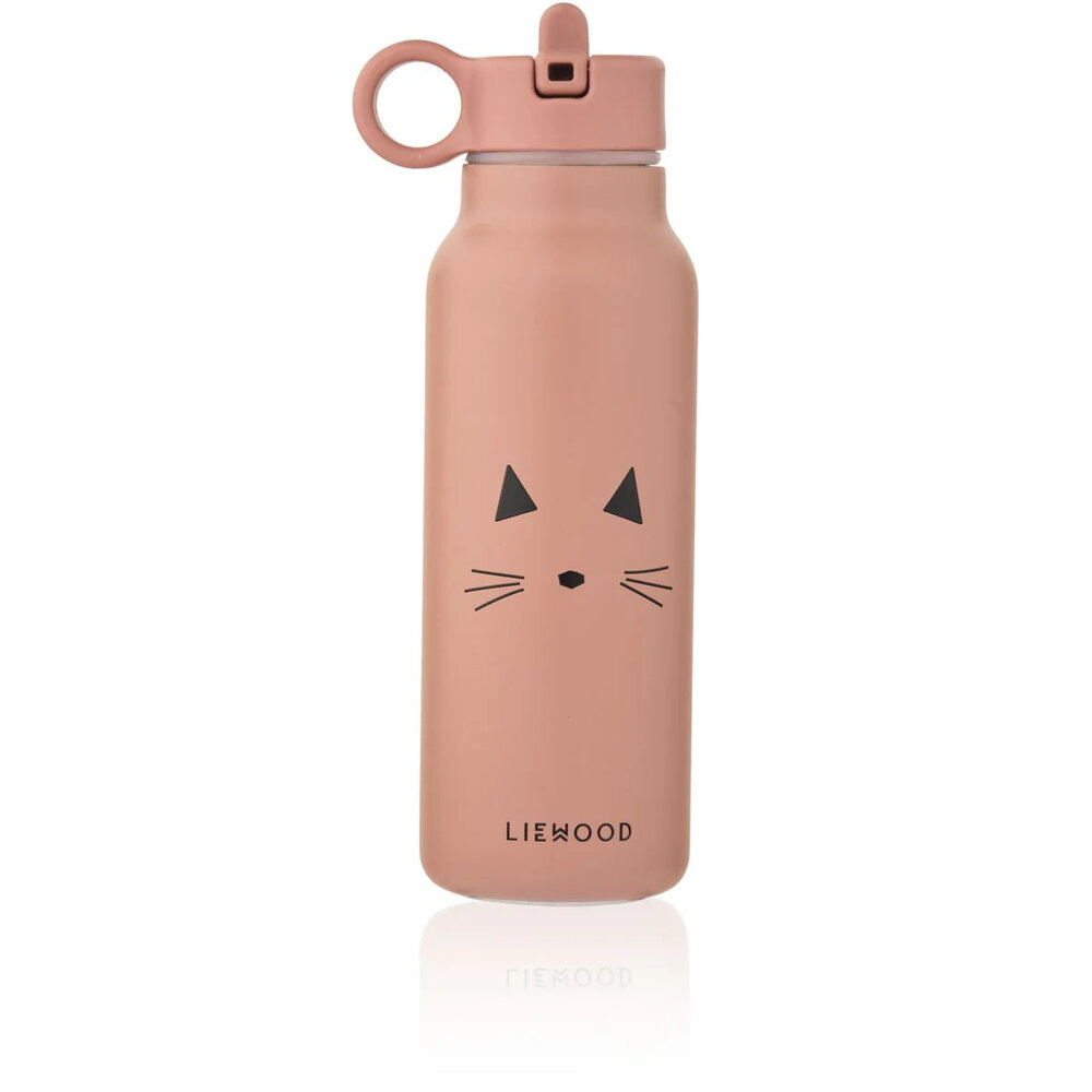 Liewood drinkfles RVS Cat/ Dark Rose Liewood drinkfles RVS Cat/ Dark Rose