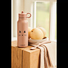 Liewood drinkfles RVS Cat/ Dark Rose Liewood drinkfles RVS Cat/ Dark Rose