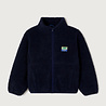 American Vintage Hoktown teddy jas donkerblauw