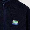 American Vintage Hoktown teddy jas donkerblauw