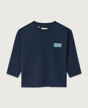 American Vintage Longsleeve Gixy Navy American Vintage Longsleeve Gixy Navy