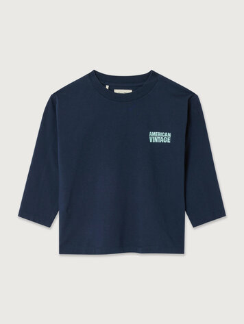 American Vintage Longsleeve Gixy Navy