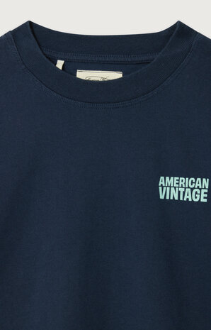 American Vintage Longsleeve Gixy Navy