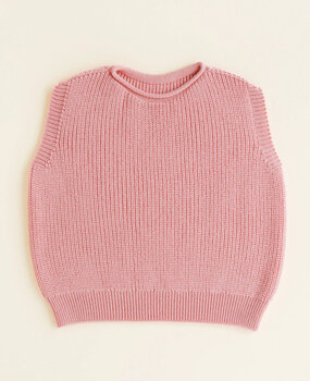 Hvid Harvey vest KIDS Bubblegum